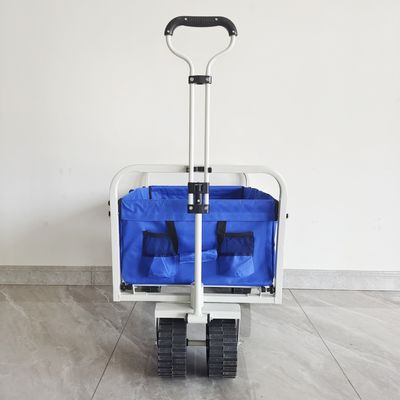 Customized Collapsible Body Structure PP Wheels Beach Cart Folding Camping Wagon