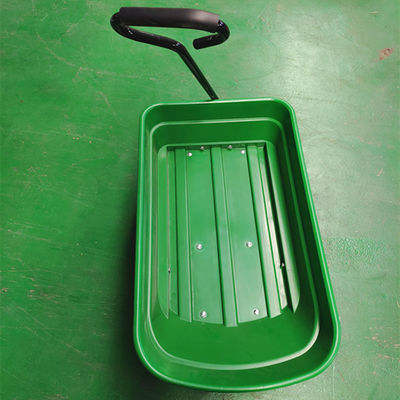 Popular Hand Pull Garden Dump Cart 350-4 Pneumatic Wheels 50L Capacity