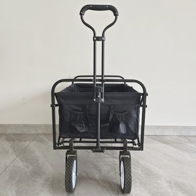 Adjustable Handle Heavy Duty Camping Cart Utility Collapsible Storage Folding Wagon