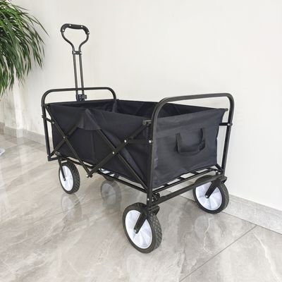 Adjustable Handle Heavy Duty Camping Cart Utility Collapsible Storage Folding Wagon