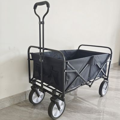Adjustable Handle Heavy Duty Camping Cart Utility Collapsible Storage Folding Wagon
