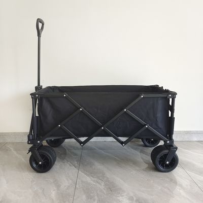 Adjustable Handle Multi Purpose Wide Wheels Welding Beach Cart Collapsible Wagon