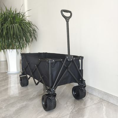 Adjustable Handle Multi Purpose Wide Wheels Welding Beach Cart Collapsible Wagon