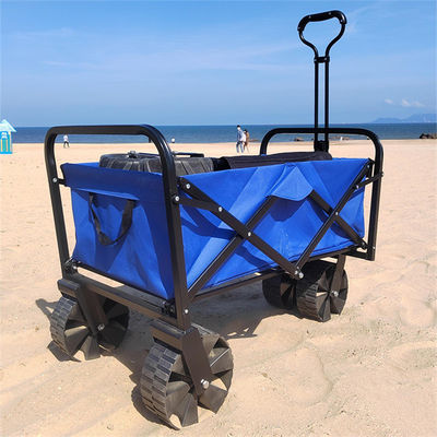 PP Wheel Retractable Collapsible Folding Wagon Garden Transporting Cart