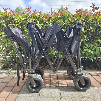 Foldable Picnic Camping Cart Portable Storage Beach Trolley Collapsible Folding Wagon