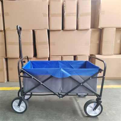 Collapsible Steel Garden Folding Beach Wagon Kids Wagon Cart For Camping