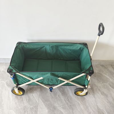 Outdoor Camping Wagon Collapsible Fishing Cart Portable Folding Beach Trolley