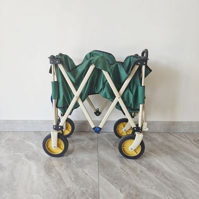 Outdoor Camping Wagon Collapsible Fishing Cart Portable Folding Beach Trolley