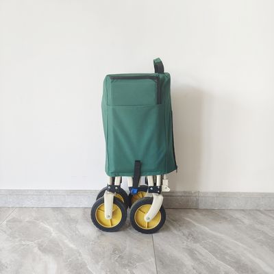 Outdoor Camping Wagon Collapsible Fishing Cart Portable Folding Beach Trolley