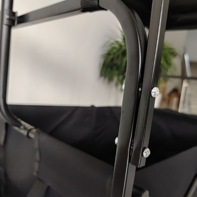 Collapsible Foldable Wagon With Removable Canopy Utility Folding Wagon With 360 Degree Swivel Wheels
