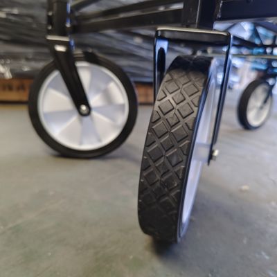 Collapsible Foldable Wagon With Removable Canopy Utility Folding Wagon With 360 Degree Swivel Wheels