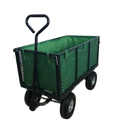 Effortless Material Handling With Garden Mesh Cart And Single Handle