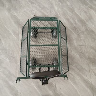 Versatile Garden Mesh Cart with 440 Lbs Capacity 44.66 Lbs Lightweight