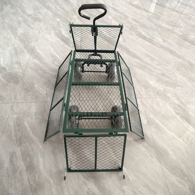 Versatile Garden Mesh Cart with 440 Lbs Capacity 44.66 Lbs Lightweight