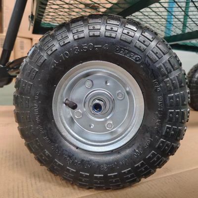 Effortless Material Handling With Garden Mesh Cart And Single Handle