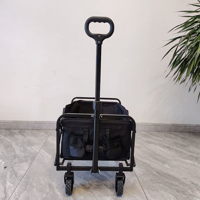 Easy Carrying And Moving Foldable Wagon Cart Customized Colors 5 Inch Wheel Size