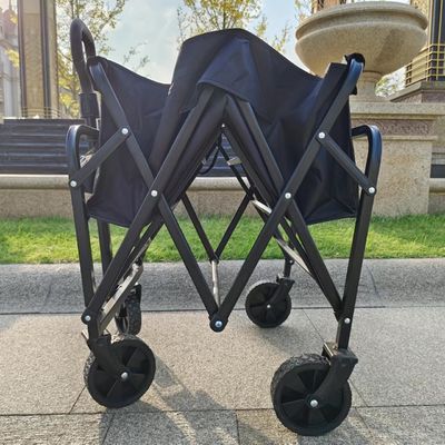 Children'S Outdoor Collapsible Wagon Cart Foldable Load Capacity 80-100LB