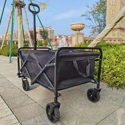 Children'S Outdoor Collapsible Wagon Cart Foldable Load Capacity 80-100LB