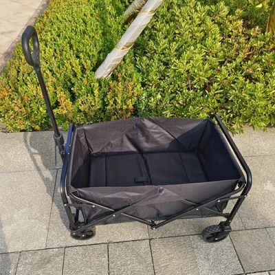 Children'S Outdoor Collapsible Wagon Cart Foldable Load Capacity 80-100LB