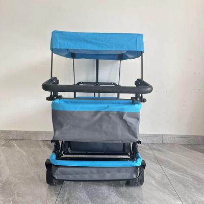 Outdoor Tent Camping Folding Car Outdoor Camping Integrated Awning Cart