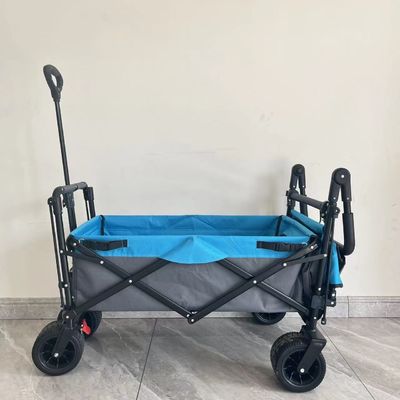 Outdoor Tent Camping Folding Car Outdoor Camping Integrated Awning Cart