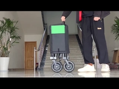4 PU Wheels Customized Trolley Folding In Four Directions For Multi Purpose Handcart