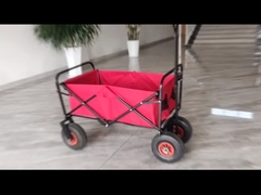 Folding Wagon Utility cart Customizable Logo And Other Accessories Heavy Duty Load Capacity