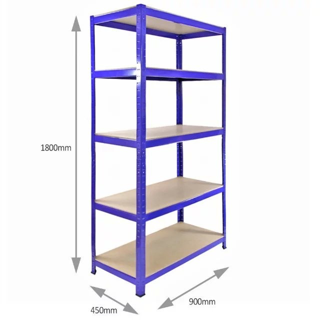 5 Tier Industrial Racks Steel Shelving Warehouse Shelves Storage Racks Shelving Units 0