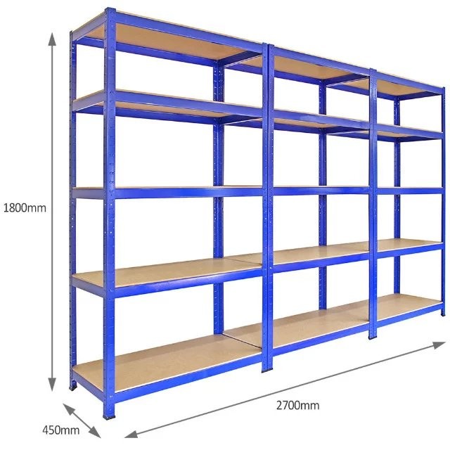 5 Tier Industrial Racks Steel Shelving Warehouse Shelves Storage Racks Shelving Units 1